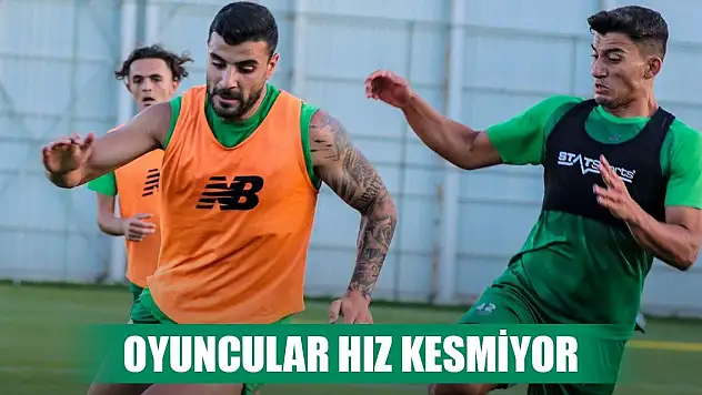 Konyaspor'da çalışmalara devam