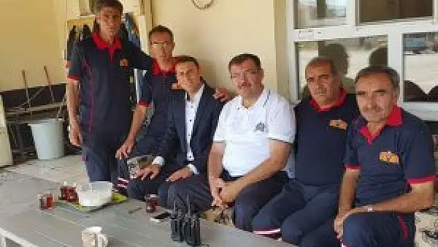 İtfaiye Dairesi Başkanından Kulu İtfaiyesi'ne ziyaret