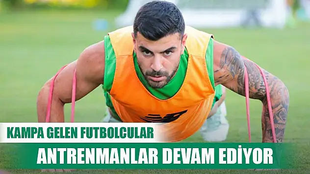 Konyaspor'un antrenman günlüğü