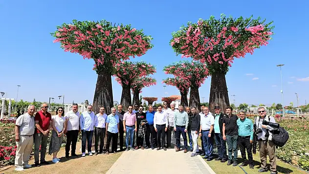 Karatay Lavanta Bahçesi Konya basınını ağırladı