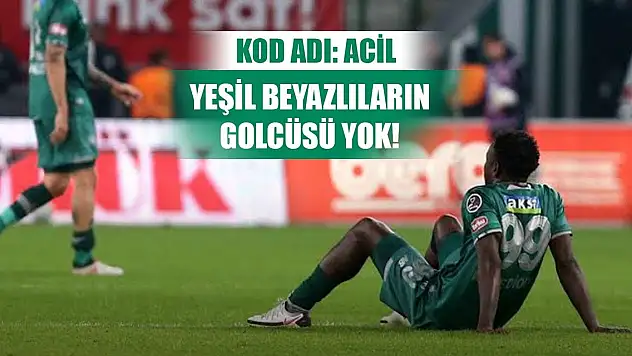Konyaspor'un hücum bölgesi boş kaldı!