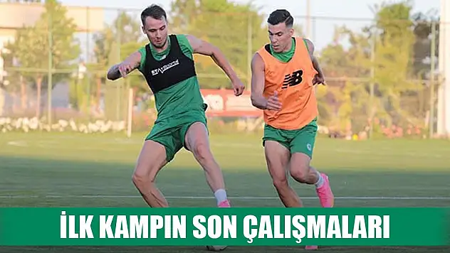Konyaspor kampın ilk sürecini bitiriyor