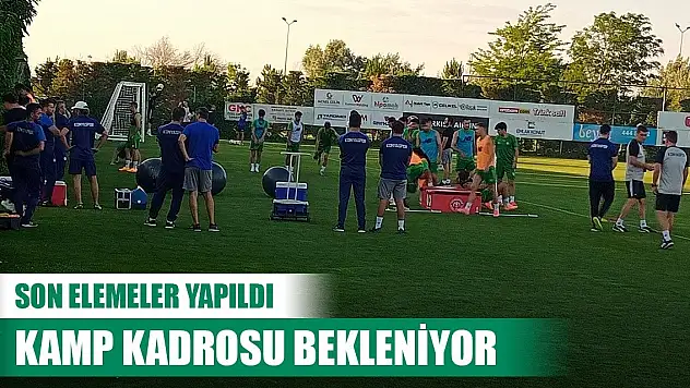 Konyaspor'da kamp kadrosu netleşiyor