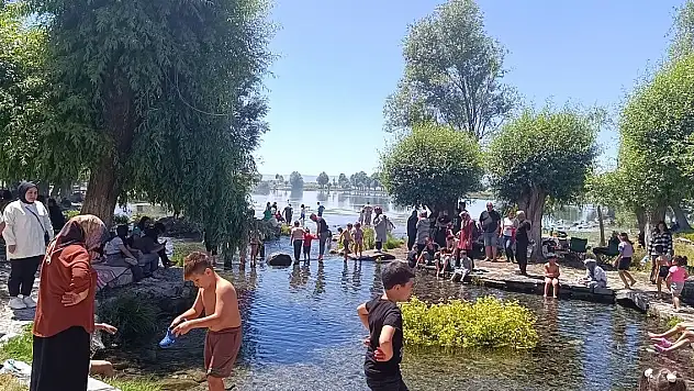 Büğleyen Mesire alanına ziyaretçi akını