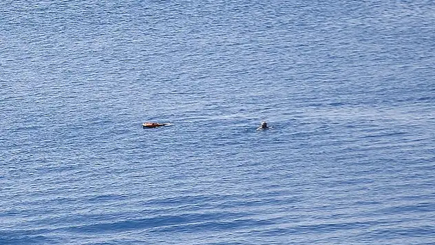 Antalya'da insansız can kurtaran robotu, işitme engelliyi kurtardı