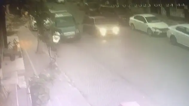 Hızlı hırsız! Aracı saniyeler içinde çaldı