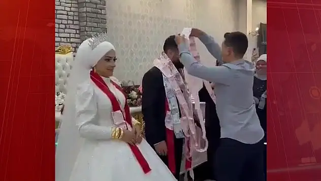 Böyle düğün hediyesi görülmedi...Tam 45 metre