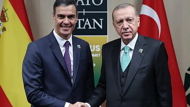 Cumhurbaşkanı Erdoğan, İspanya Başbakanı Sanchez ile görüştü