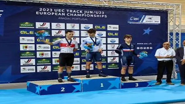 Milli bisikletçi Ramazan Yılmaz, Avrupa ikincisi oldu