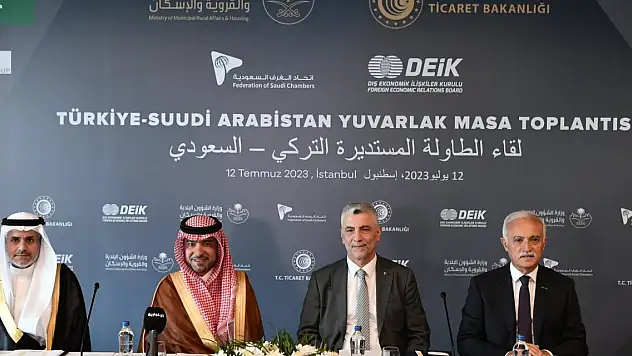 Türkiye ile Suudi Arabistan arasında dev anlaşma