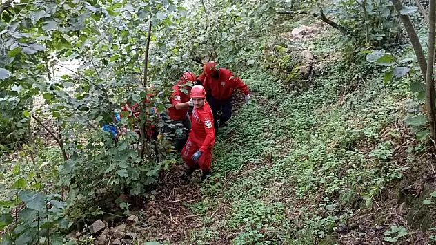 Giresun'da zemini çöken fabrikada göçük altında kalan işçinin cenazesi defnedildi
