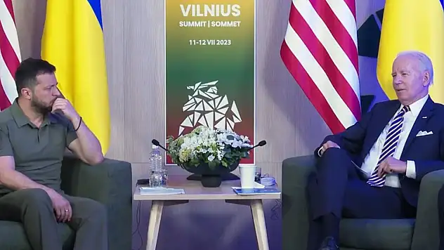 Zelenski, ABD Başkanı Biden ile görüştü