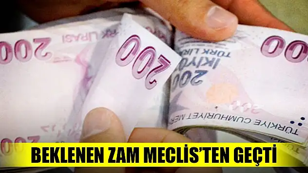 Memur ve emeklileri ilgilendiren teklif Meclis'te kabul edildi