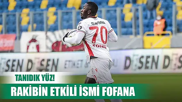 Konyaspor'un eski oyuncusu rakip olacak