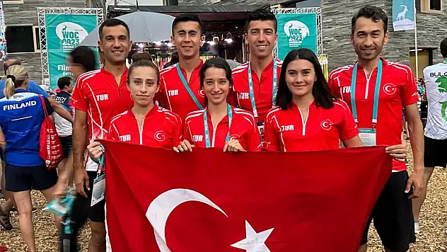 Oryantiring'deki yarışmacılara başarılar