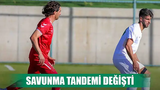 Konyaspor'da savunma rotasyonu!