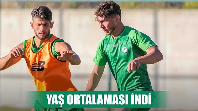 Konyaspor'da takımın yaş ortalaması gençleşti