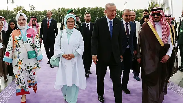 Cumhurbaşkanı Erdoğan, Suudi Arabistan'da