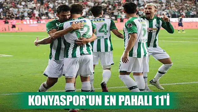 Konyaspor'un en pahalı 11'i