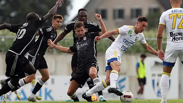 Beşiktaş hazırlık maçında farklı kazandı