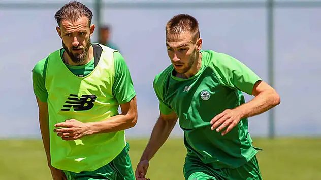 Konyaspor kondisyon çalıştı