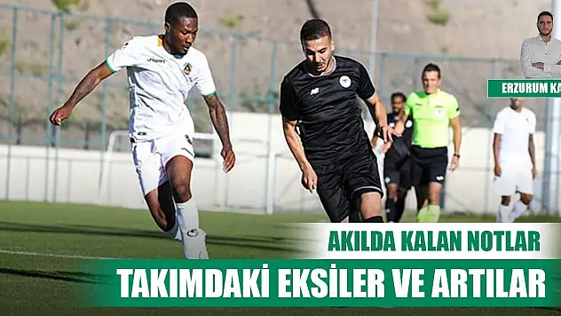 Konyaspor'un Erzurum kampından öne çıkanlar