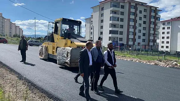 Hastanenin yol sorunu çözüldü