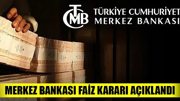 Son Dakika! Merkez Bankası merakla beklenen faiz kararını açıkladı