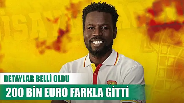 Konyaspor'dan ayrılan Diouf'un sözleşme detayları belli oldu