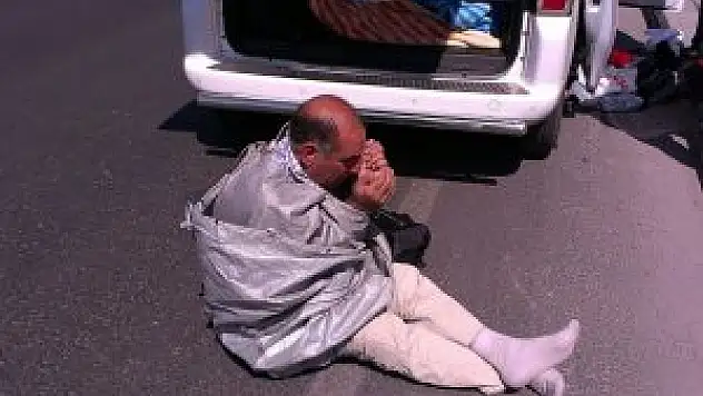 Bagajdaki rehin, polis kontrolünde ortaya çıktı