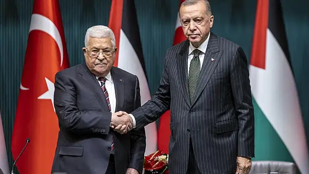 Cumhurbaşkanı Erdoğan, yarın Filistin Devlet Başkanı Abbas ile görüşecek