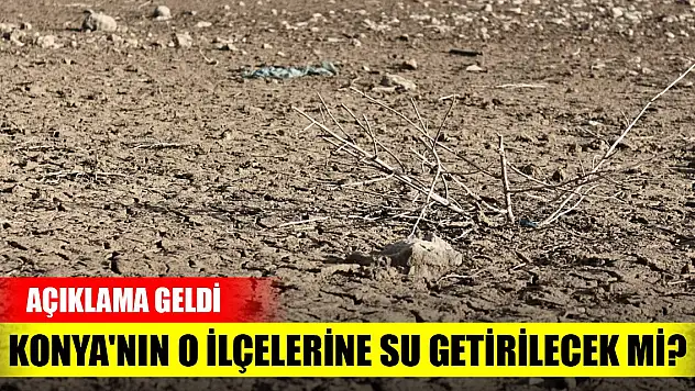 Altınekin, Cihanbeyli ve Kulu'ya su getirilecek mi?