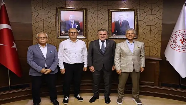 TASKK'tan Başkan Osman Aşkın Bak'a  ziyaret