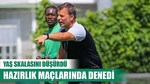 Konyaspor'da takım yaşı düşürülüyor!