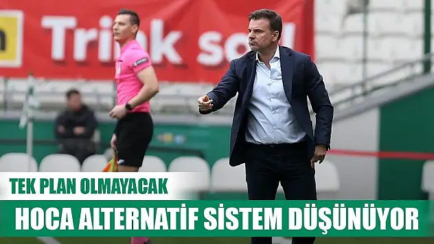 Konyaspor'da Stanojevic'ten farklı bir sistem çalışması
