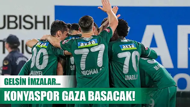Konyaspor'da imzalar yakın!