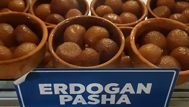 Kosova'da çekildi, sosyal medyada gündem oldu! 'Erdogan Pasha' tatlısı