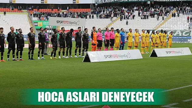 Konyaspor-Kayserispor, Hoca lige hazırlanıyor!