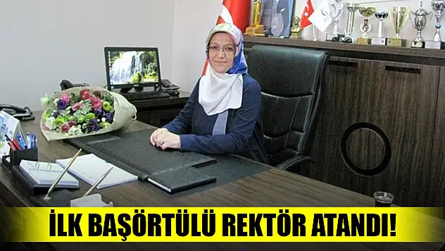 İlk başörtülü rektör atandı! Prof. Dr. Rana Kibar kimdir?