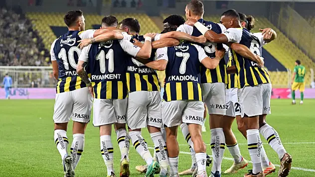 Fenerbahçe gol şovla turladı