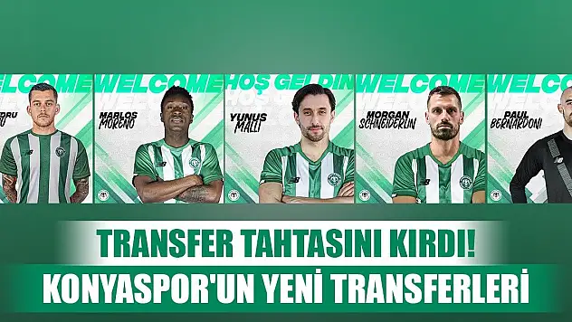 Konyaspor transfer sezonunu böyle açtı!
