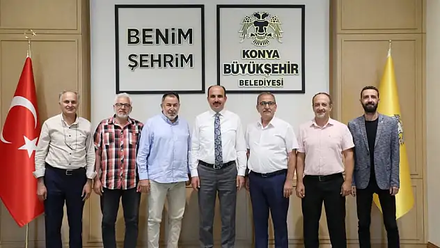 TSYD Konya'dan Altay'a ziyaret