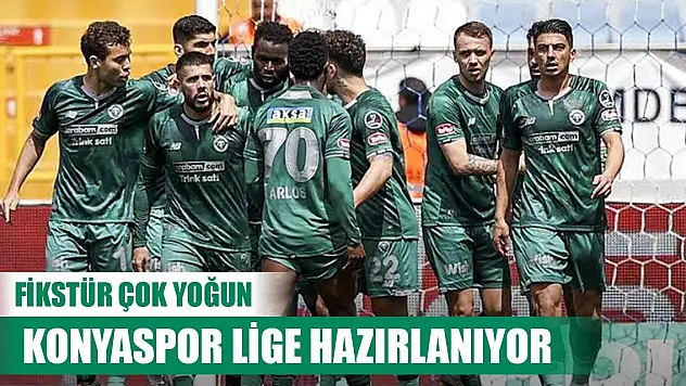 Konyaspor zorlu fikstüre hazırlanıyor!