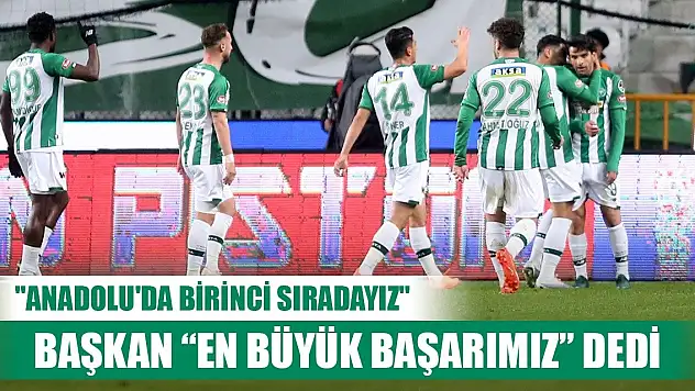 Konyaspor Başkanı Özgökçen, en büyük başarılarını anlattı