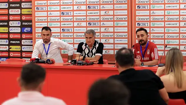 Şenol Güneş: 'Bizim adımıza güzel bir akşam oldu'