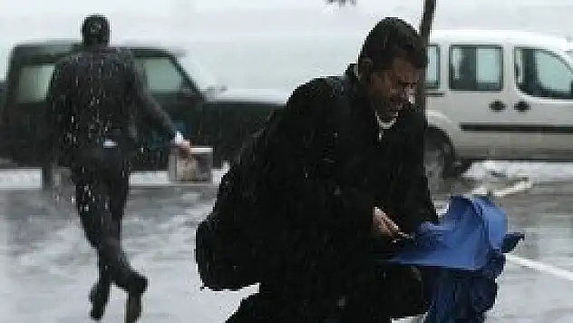 Fırtına ve yağış uyarısı