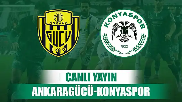 Ankaragücü-Konyaspor hazırlık maçı - Canlı izle
