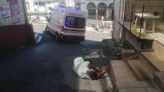 Sıcak nedeniyle baygınlık geçirdi