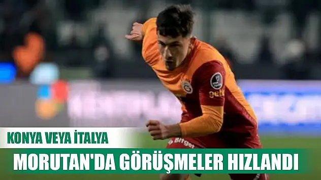 Konyaspor'da Morutan gelişmesi