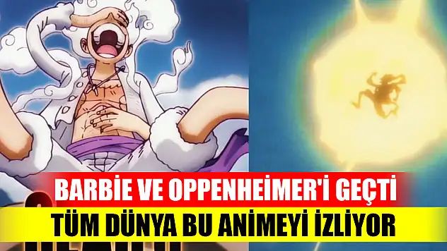 Barbie ve Oppenheimer'i geçti Tüm dünya bu animeyi izliyor